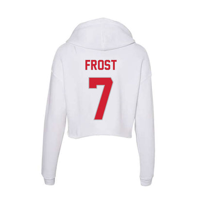 Western Kentucky - NCAA Baseball : Cael Frost - Women's Crop Fleece Hoodie-1