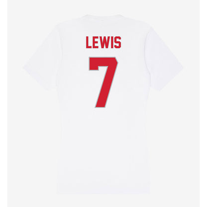 Western Kentucky - NCAA Football : Jaylen Lewis - Women's V-Neck T-Shirt-1