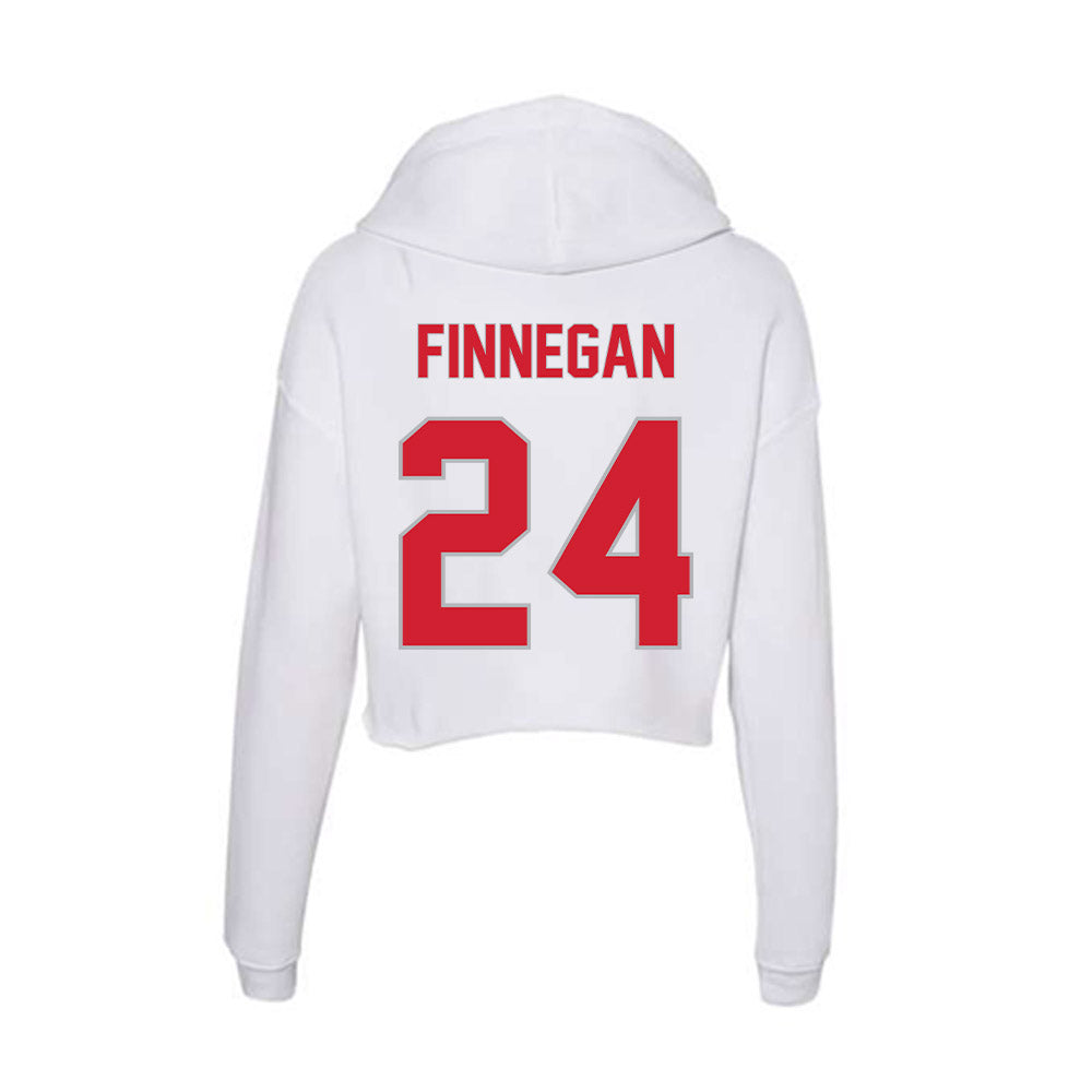 Western Kentucky - NCAA Women's Soccer : Rose Finnegan - Women's Crop Fleece Hooded Sweatshirt-1