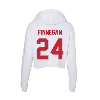Western Kentucky - NCAA Women's Soccer : Rose Finnegan - Women's Crop Fleece Hooded Sweatshirt-1
