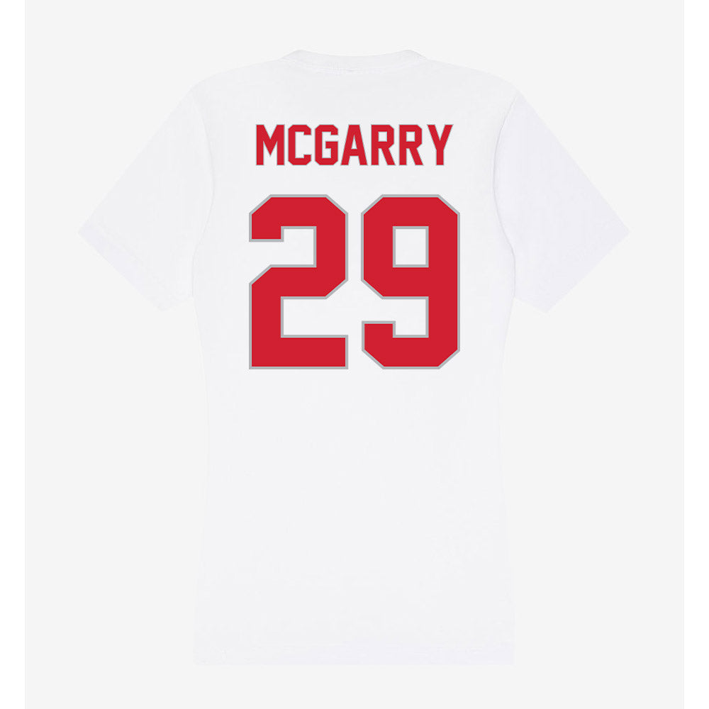 Western Kentucky - NCAA Baseball : Mac McGarry - Women's V-Neck T-Shirt-1