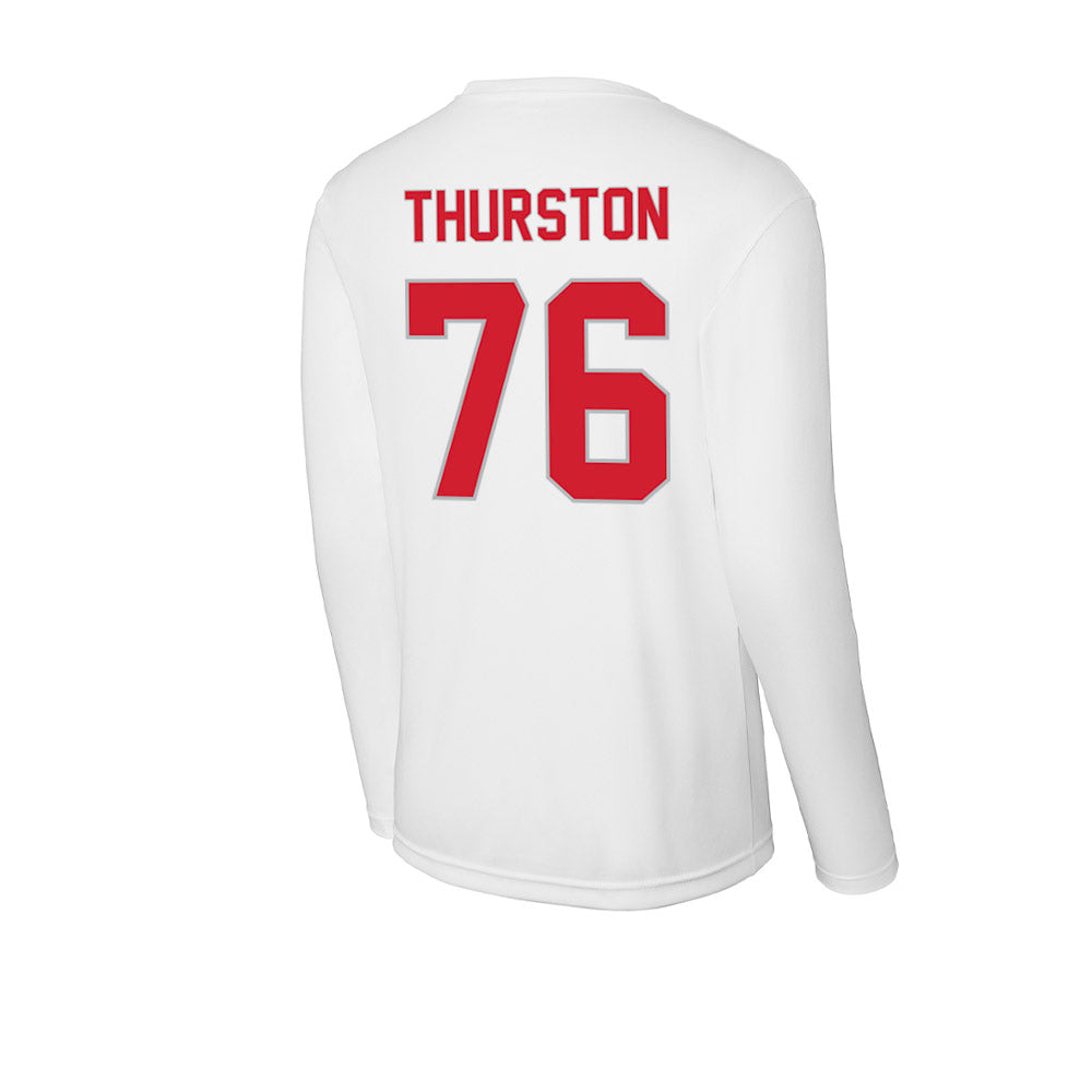 Western Kentucky - NCAA Football : Max Thurston - Activewear Long Sleeve T-Shirt-1
