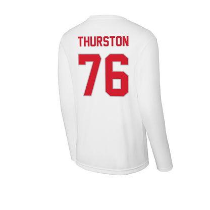 Western Kentucky - NCAA Football : Max Thurston - Activewear Long Sleeve T-Shirt-1