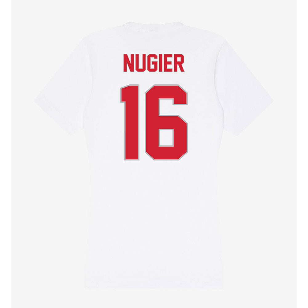 Western Kentucky - NCAA Women's Soccer : Alaina Nugier - Women's V-Neck T-Shirt-1