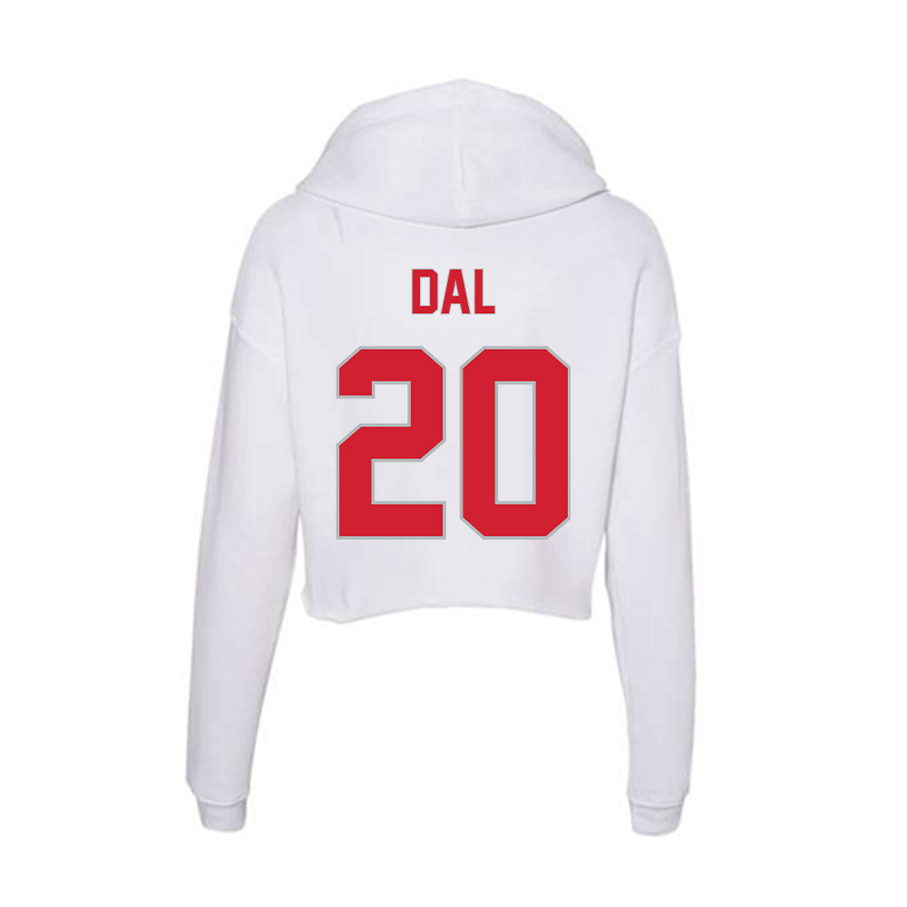 Western Kentucky - NCAA Women's Basketball : Elif Dal - Women's Crop Fleece Hoodie-1