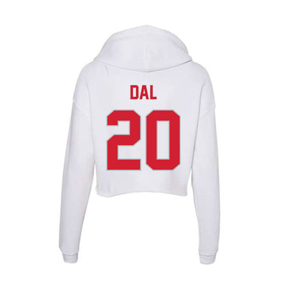 Western Kentucky - NCAA Women's Basketball : Elif Dal - Women's Crop Fleece Hoodie-1