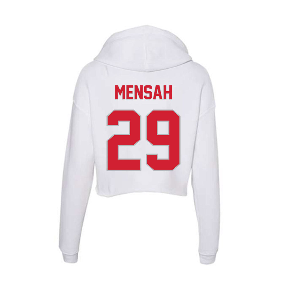 Western Kentucky - NCAA Football : Joshua Mensah - Women's Crop Fleece Hoodie-1