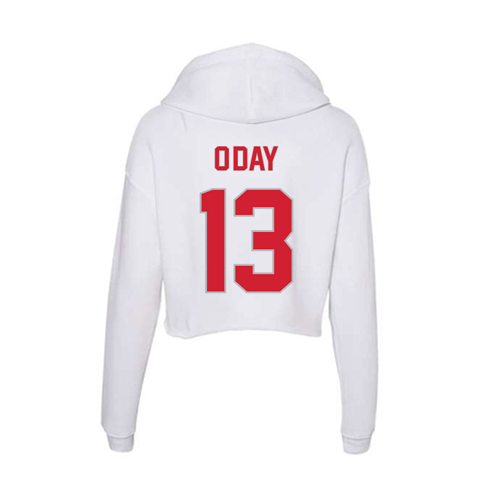 Western Kentucky - NCAA Baseball : Jacob O'Day - Women's Crop Fleece Hoodie-1