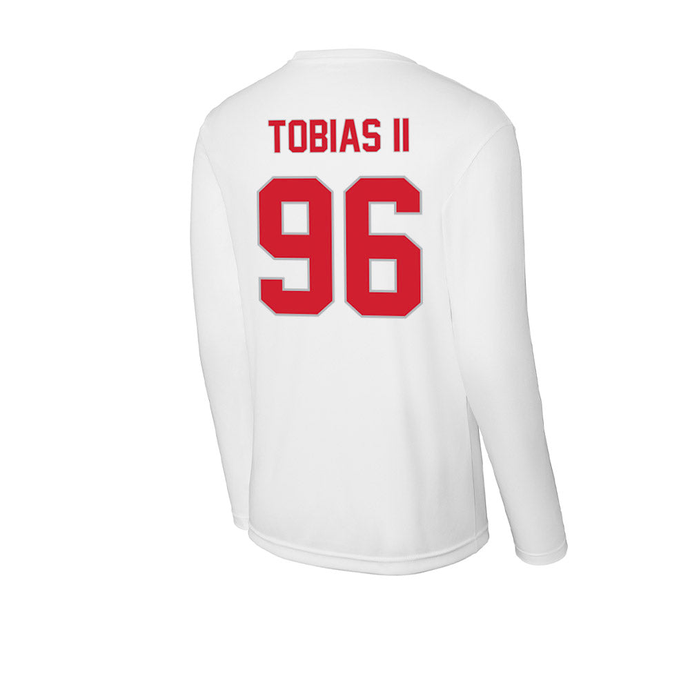 Western Kentucky - NCAA Football : Brandon Tobias II - Activewear Long Sleeve T-Shirt-1