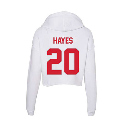 Western Kentucky - NCAA Baseball : Kyle Hayes - Women's Crop Fleece Hoodie-1