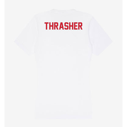 Western Kentucky - NCAA Men's Track & Field : Van Thrasher - Women's V-Neck T-Shirt-1