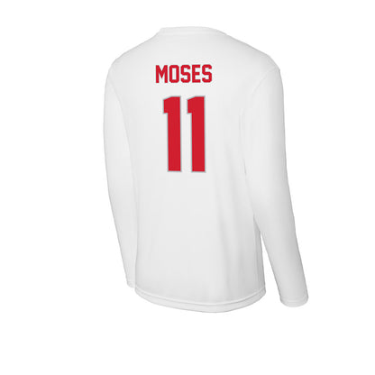 Western Kentucky - NCAA Football : Canyon Moses - Activewear Long Sleeve T-Shirt-1