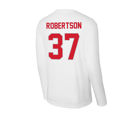 Western Kentucky - NCAA Baseball : Aaron Robertson - Activewear Long Sleeve T-Shirt-1