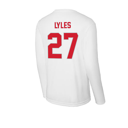Western Kentucky - NCAA Baseball : Zach Lyles - Activewear Long Sleeve T-Shirt-1