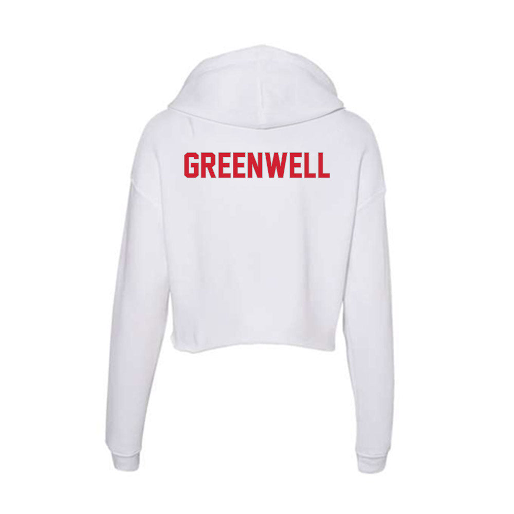 Western Kentucky - NCAA Women's Cross Country : Brooke Greenwell - Women's Crop Fleece Hoodie-1