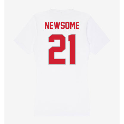 Western Kentucky - NCAA Football : Tony Newsome - Women's V-Neck T-Shirt-1