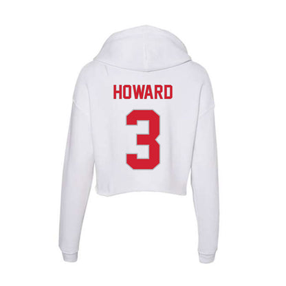 Western Kentucky - NCAA Baseball : Reid Howard - Women's Crop Fleece Hoodie-1