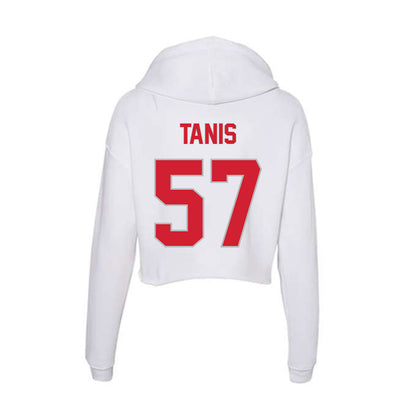 Western Kentucky - NCAA Football : Isaac Tanis - Women's Crop Fleece Hoodie-1