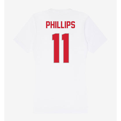 Western Kentucky - NCAA Women's Soccer : Jacey Phillips - Women's V-Neck T-Shirt-1