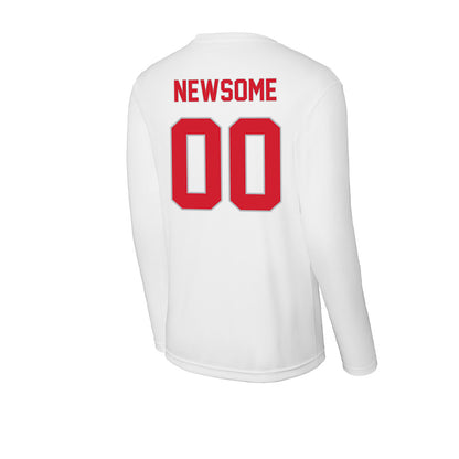 Western Kentucky - NCAA Football : Tony Newsome - Activewear Long Sleeve T-Shirt-1
