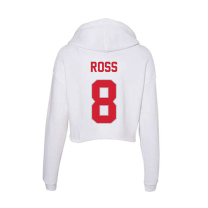 Western Kentucky - NCAA Baseball : Camden Ross - Women's Crop Fleece Hoodie-1