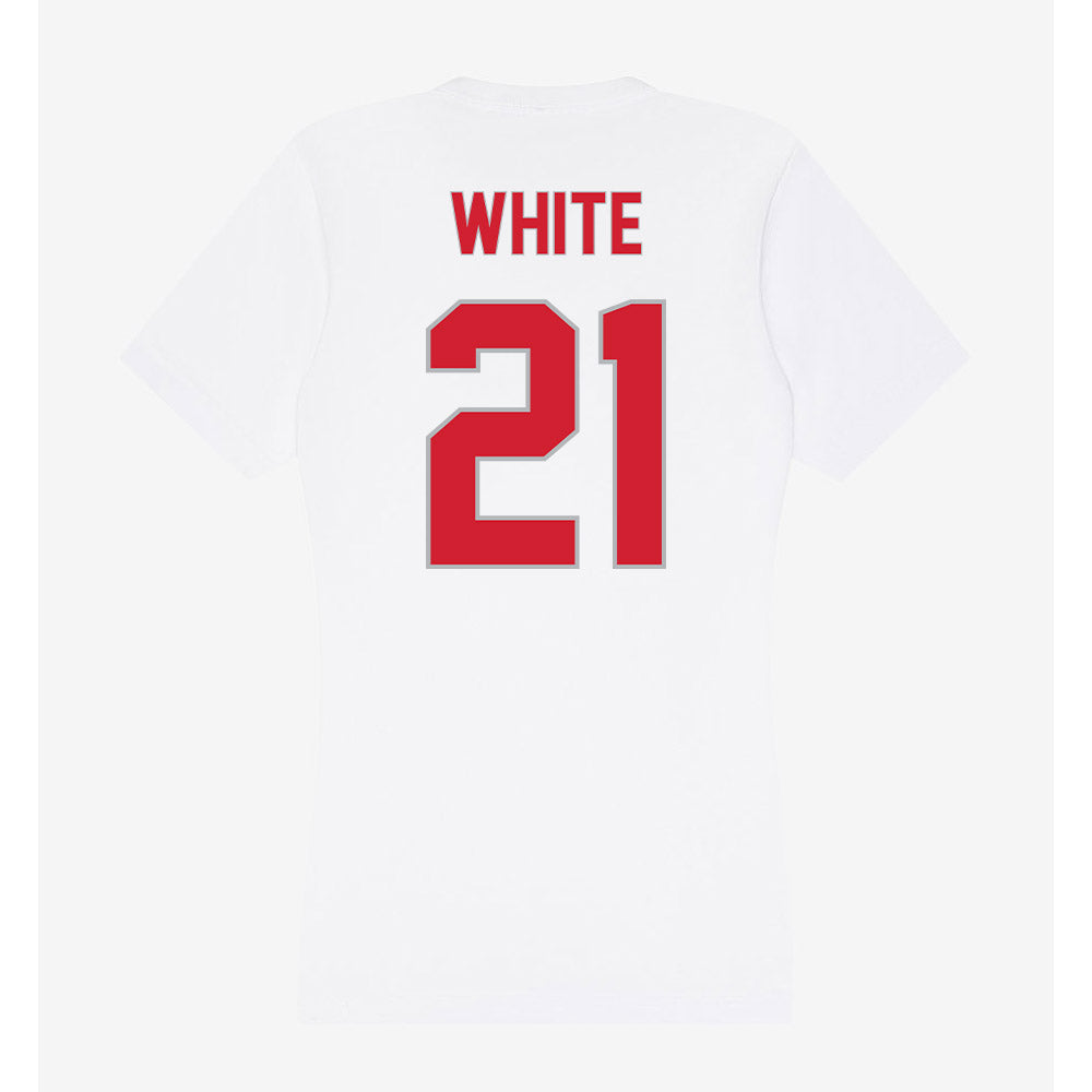 Western Kentucky - NCAA Softball : Kendle White - Women's V-Neck T-Shirt-1