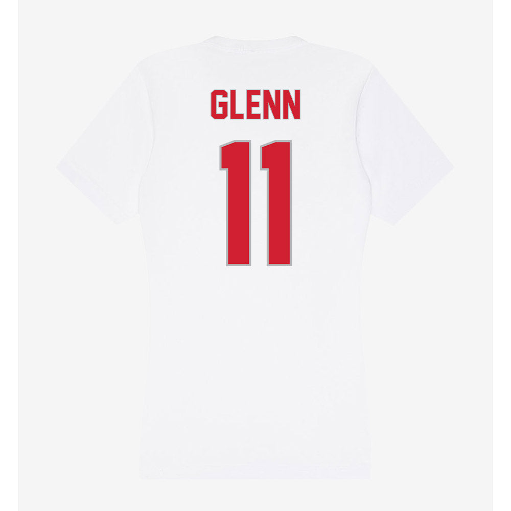 Western Kentucky - NCAA Football : Brock Glenn - Women's V-Neck T-Shirt-1