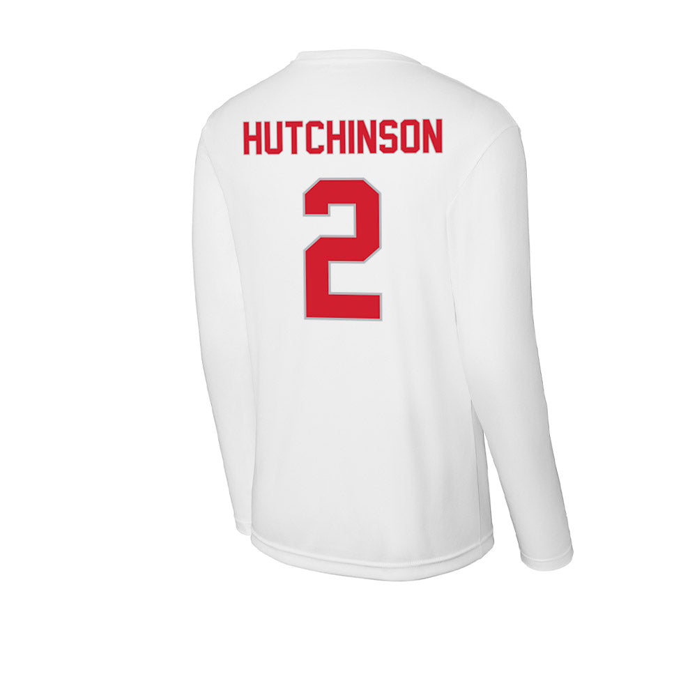 Western Kentucky - NCAA Football : K.D. Hutchinson - Activewear Long Sleeve T-Shirt-1