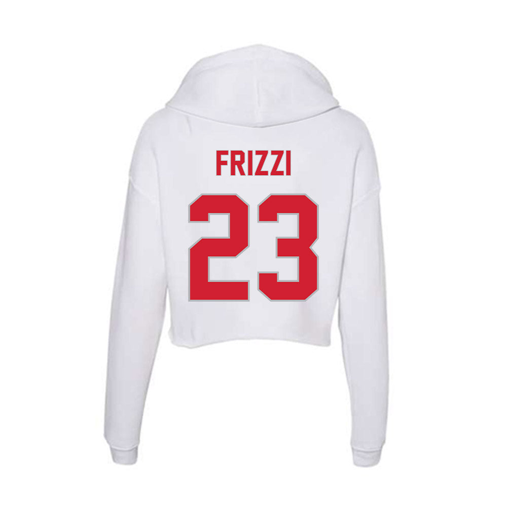 Western Kentucky - NCAA Baseball : Sam Frizzi - Women's Crop Fleece Hoodie-1