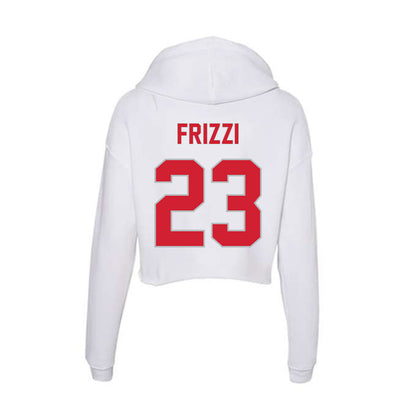 Western Kentucky - NCAA Baseball : Sam Frizzi - Women's Crop Fleece Hoodie-1