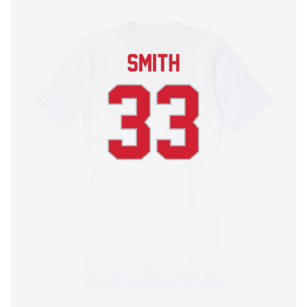 Western Kentucky - NCAA Football : Jack Smith - Women's V-Neck T-Shirt-1