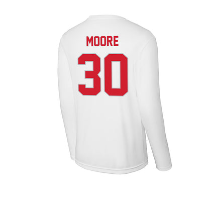 Western Kentucky - NCAA Men's Basketball : Teagan Moore - Activewear Long Sleeve T-Shirt-1