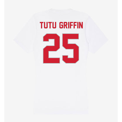 Western Kentucky - NCAA Football : Xavion "Tutu" Griffin - Women's V-Neck T-Shirt-1