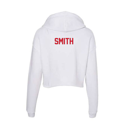 Western Kentucky - NCAA Men's Track & Field : Parker Smith - Women's Crop Fleece Hoodie-1