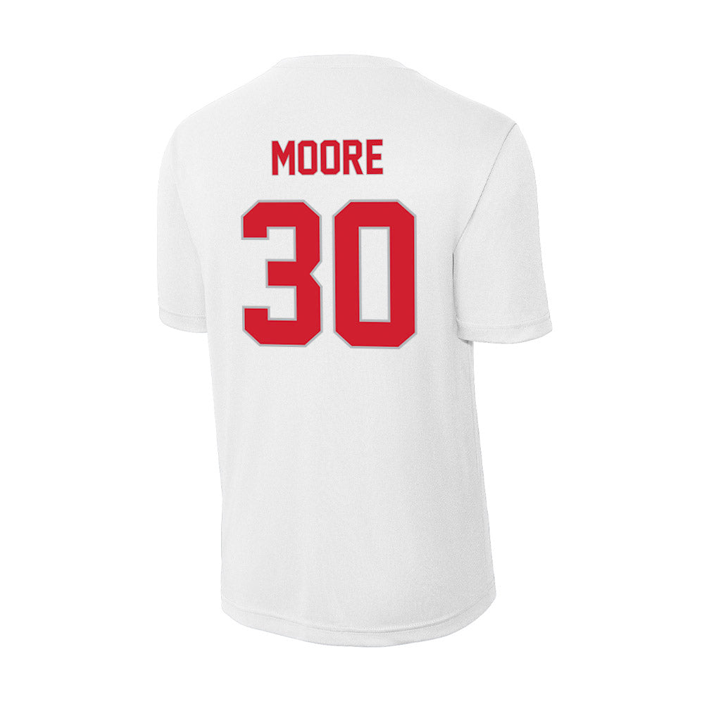 Western Kentucky - NCAA Men's Basketball : Teagan Moore - Activewear T-Shirt-1