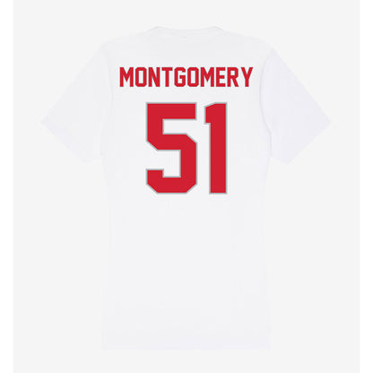 Western Kentucky - NCAA Football : Roq Montgomery - Women's V-Neck T-Shirt-1