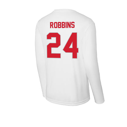 Western Kentucky - NCAA Baseball : Hayden Robbins - Activewear Long Sleeve T-Shirt-1