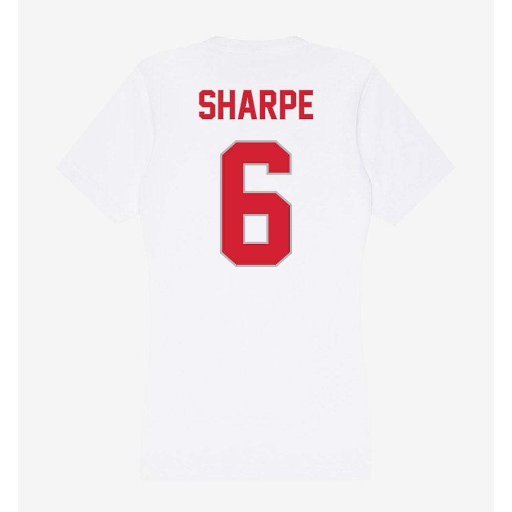 Western Kentucky - NCAA Softball : Morgan Sharpe - Women's V-Neck T-Shirt-1