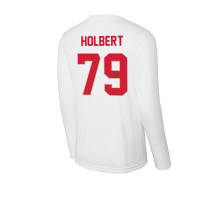 Western Kentucky - NCAA Football : Asa Holbert - Activewear Long Sleeve T-Shirt-1