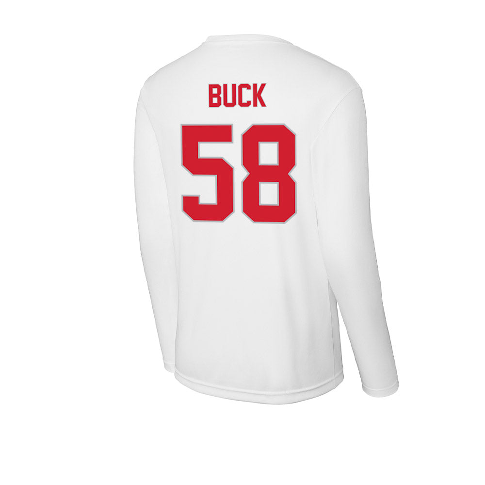 Western Kentucky - NCAA Football : Michael Buck - Activewear Long Sleeve T-Shirt-1