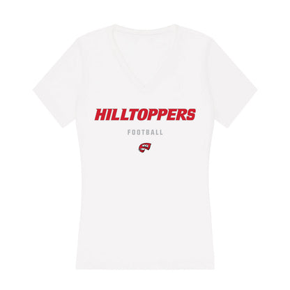 Western Kentucky - NCAA Football : Nathan Gonzales - Women's V-Neck T-Shirt-0