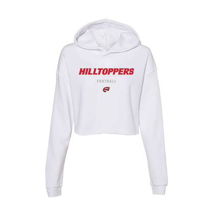 Western Kentucky - NCAA Football : Bryce Fulda - Women's Crop Fleece Hooded Sweatshirt-0