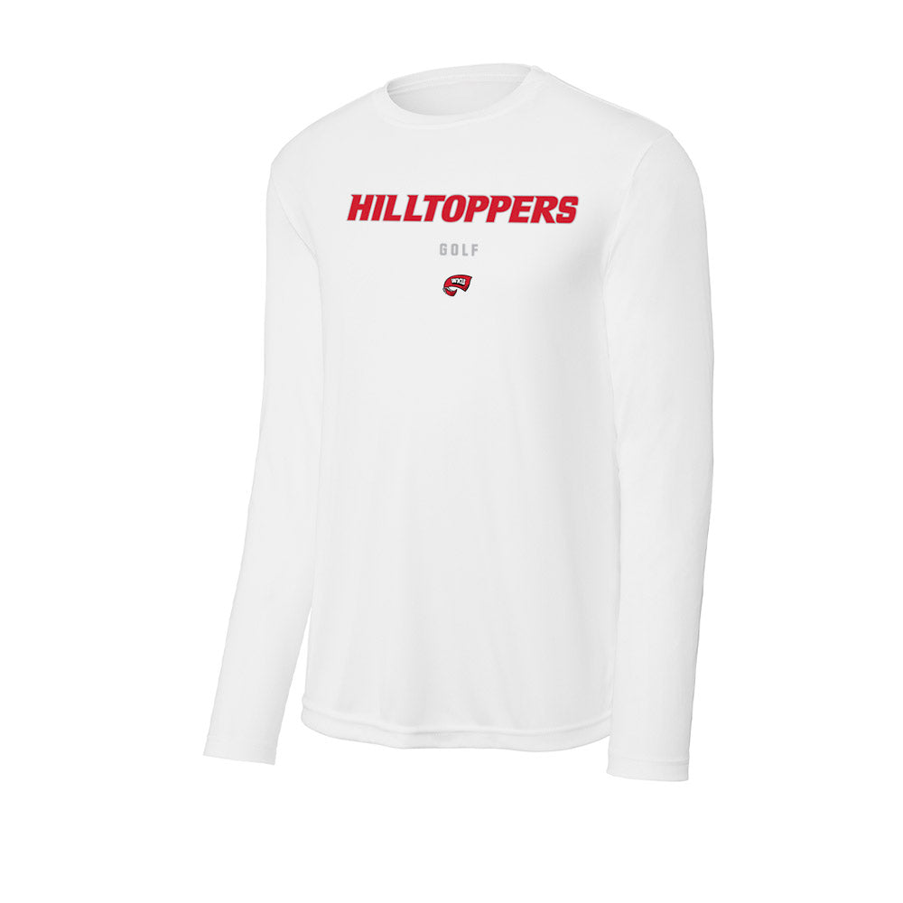 Western Kentucky - NCAA Men's Golf : Gage Doyle - Activewear Long Sleeve T-Shirt-0