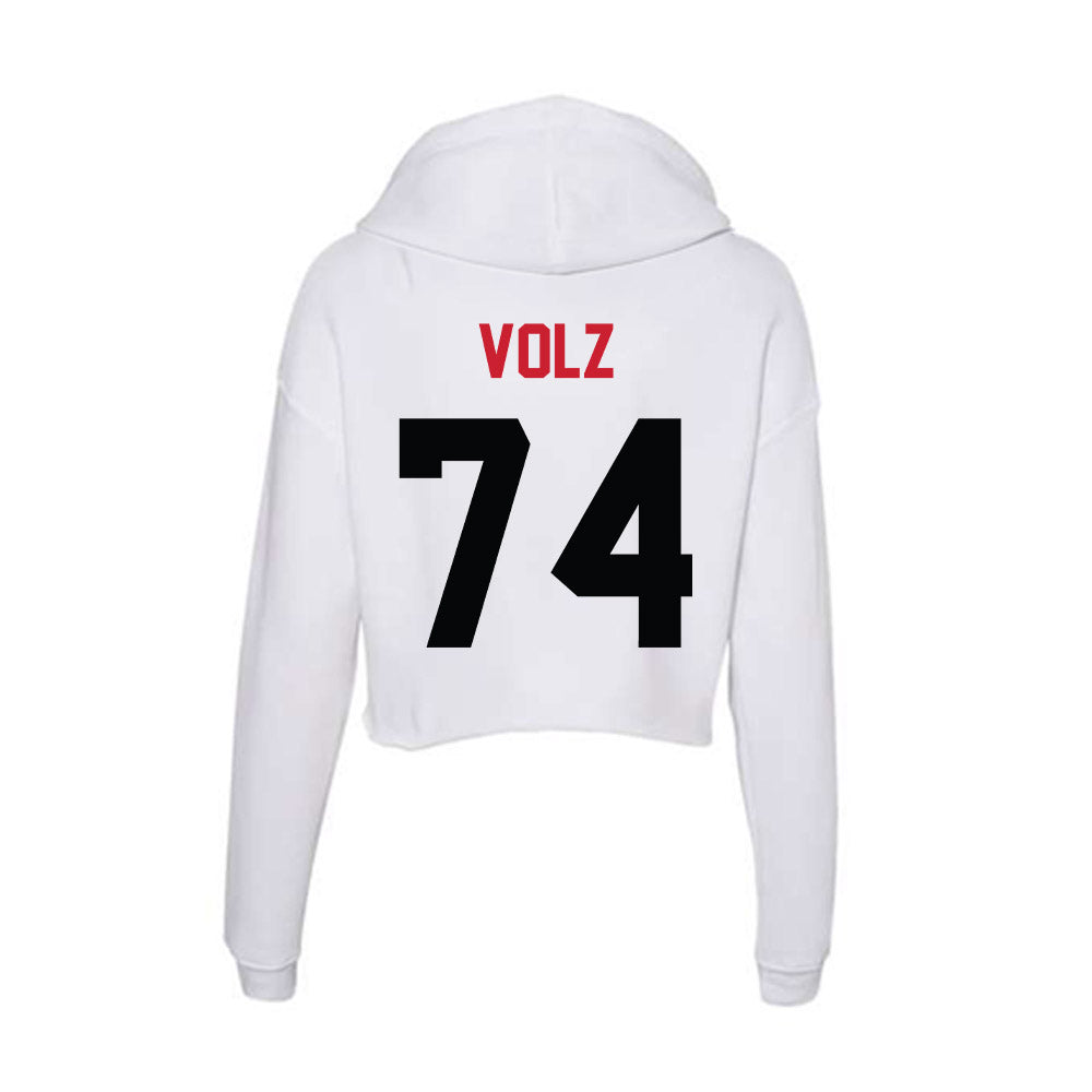 SEMO - NCAA Football : Hayden Volz - Women's Crop Fleece Hoodie-1