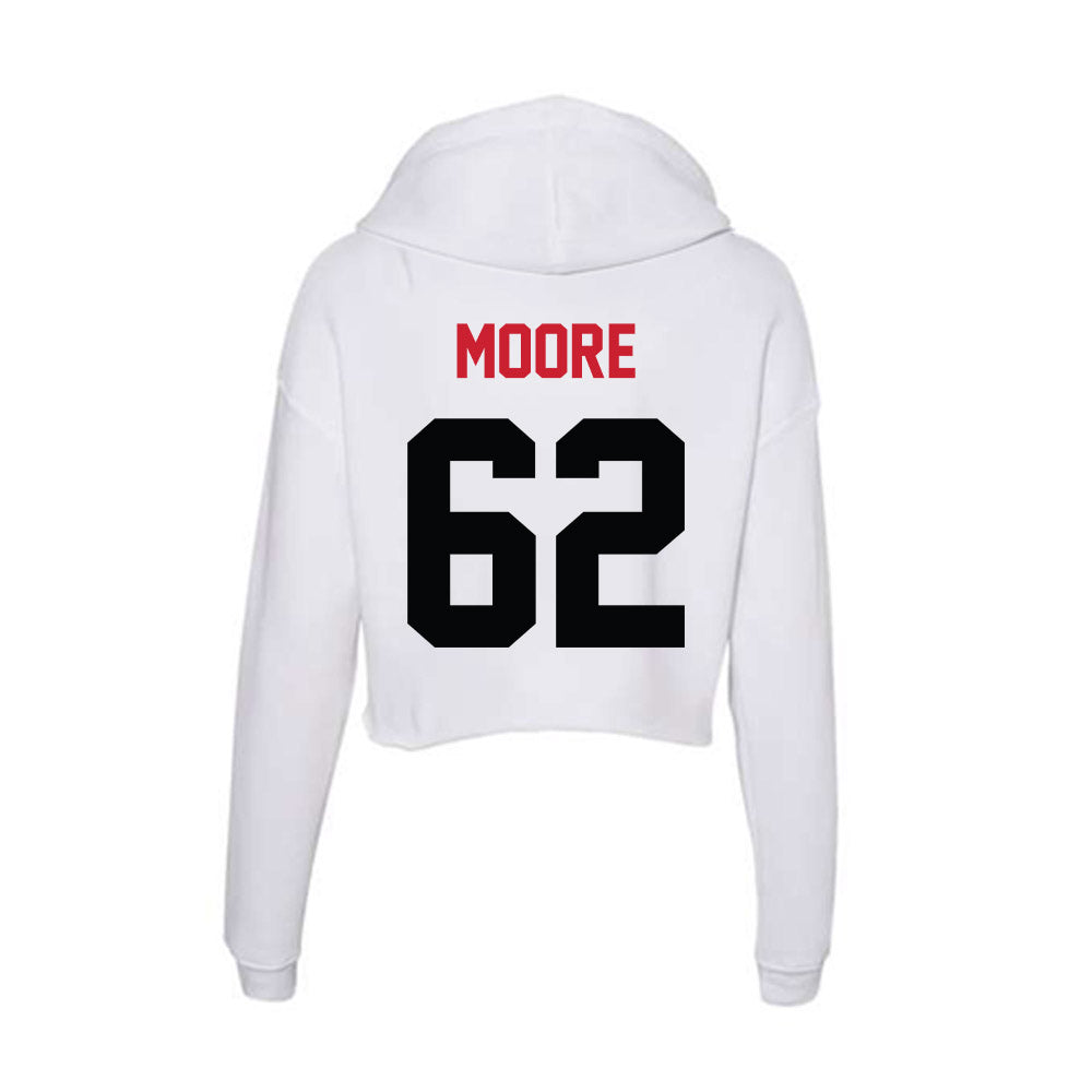 SEMO - NCAA Football : Toby Moore - Women's Crop Fleece Hoodie-1