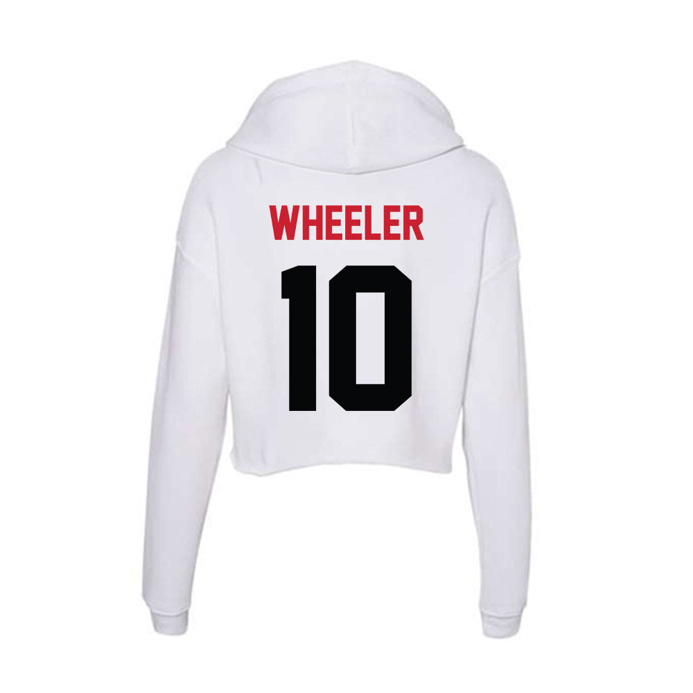 SEMO - NCAA Football : Jalen Wheeler - Women's Crop Fleece Hoodie-1