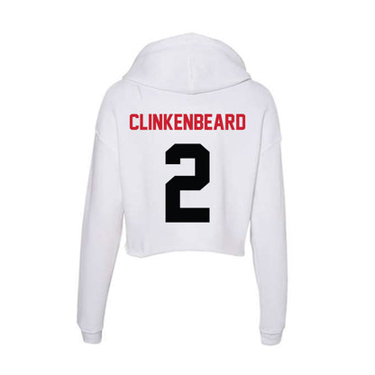 SEMO - NCAA Football : Jack Clinkenbeard - Women's Crop Fleece Hoodie-1