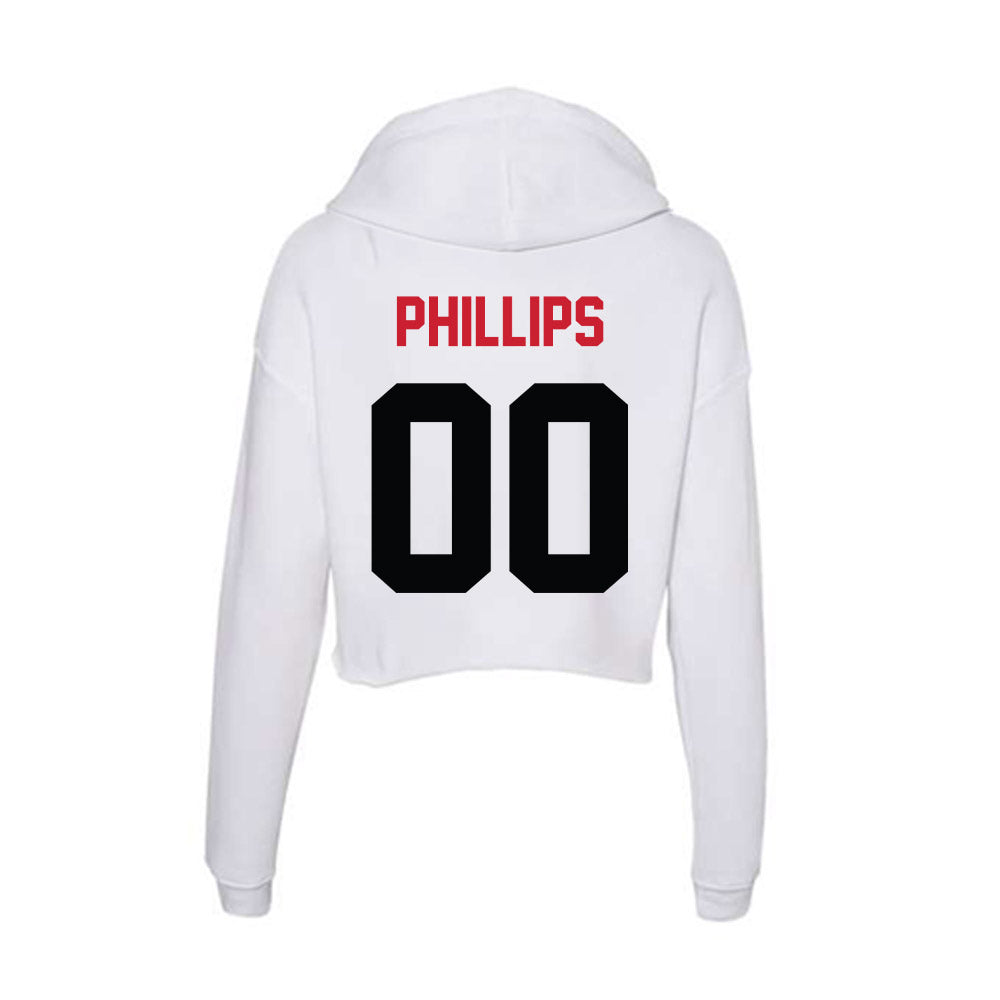 SEMO - NCAA Football : Brantlee Phillips - Women's Crop Fleece Hoodie-1