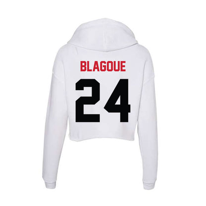SEMO - NCAA Softball : Lilly Blagoue - Women's Crop Fleece Hoodie-1