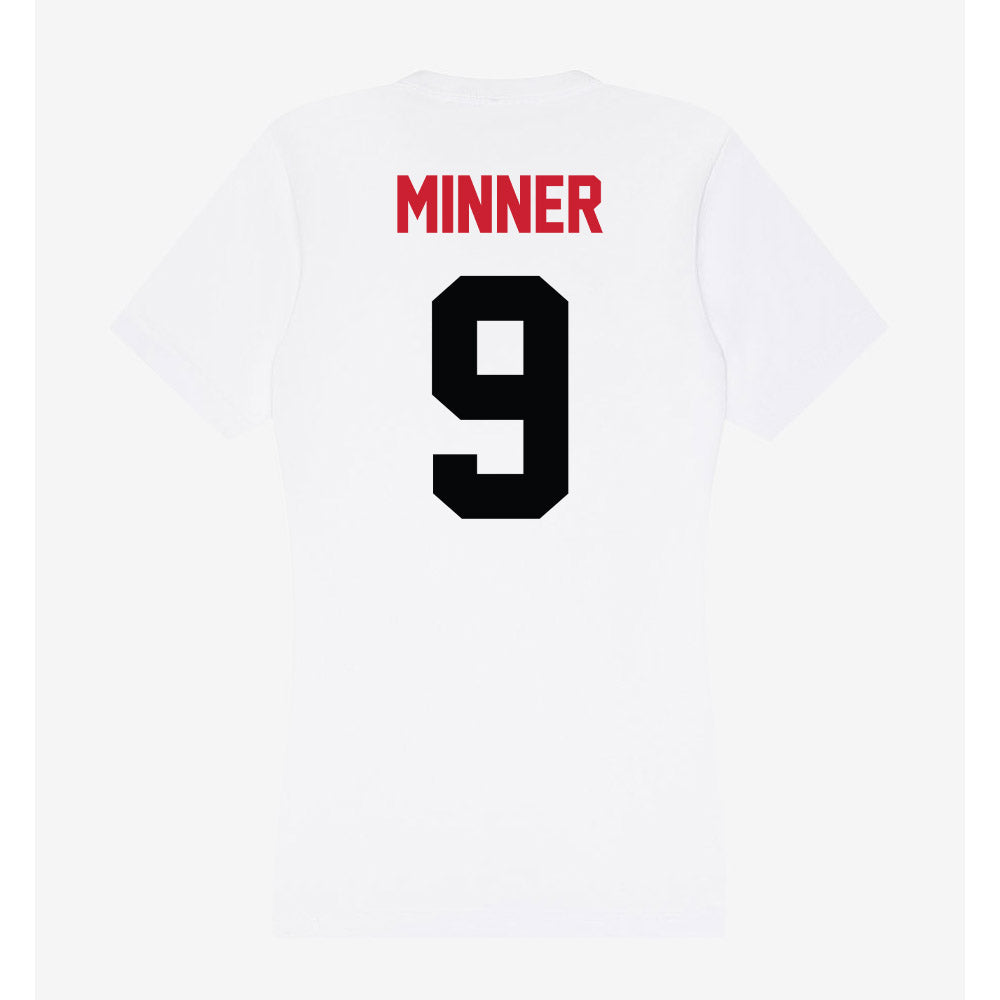 SEMO - NCAA Football : LJ Minner - Women's V-Neck T-Shirt-1